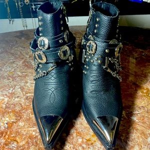 Vintage Jeffrey Campbell ankle boots ❤️‍🔥